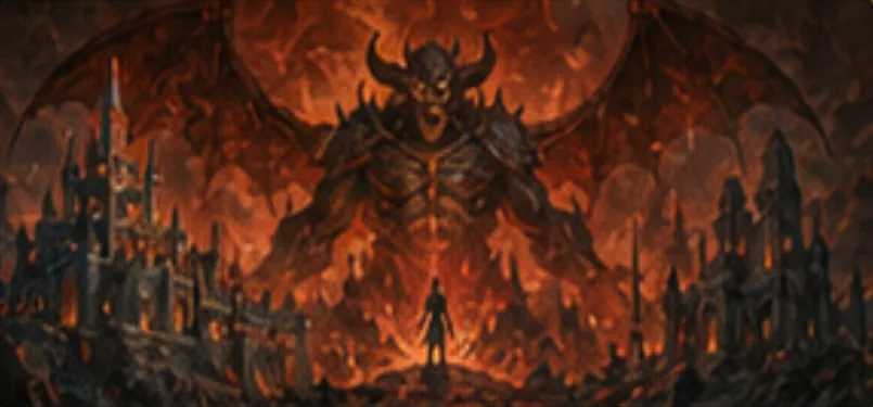 A dark realm and a demonic threat