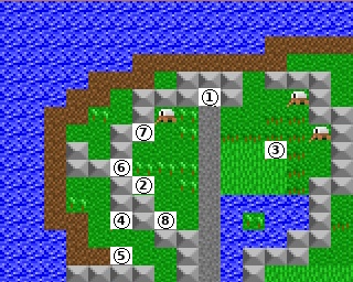 mapa obszaru A1 — Hidden Valley