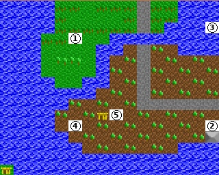 mapa obszaru A4 — Thorn Blossom Orchard