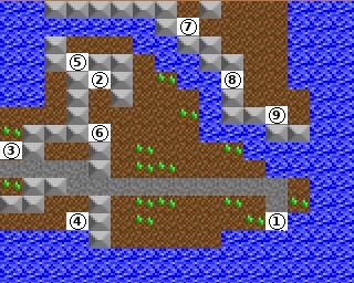 mapa obszaru B4 — Locust Grove