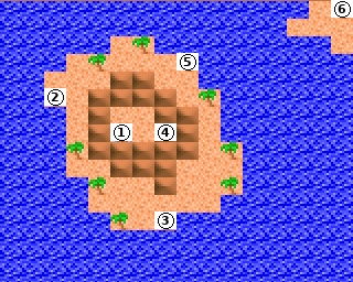mapa obszaru C4 — Isles of Illusion: West