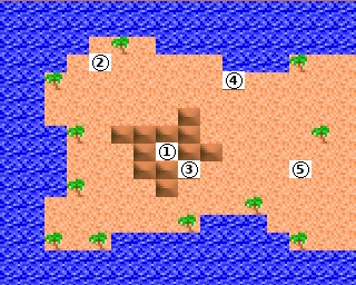 mapa obszaru E4 — Buzzard Bluff