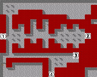 mapa obszaru Castle Dragontooth