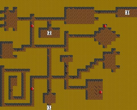 mapa obszaru Slithercult Stronghold