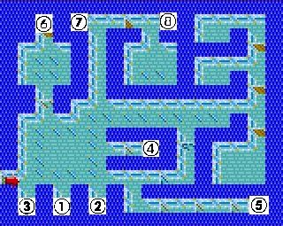 mapa obszaru Baywatch