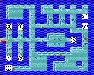 mapa obszaru Swamp Town